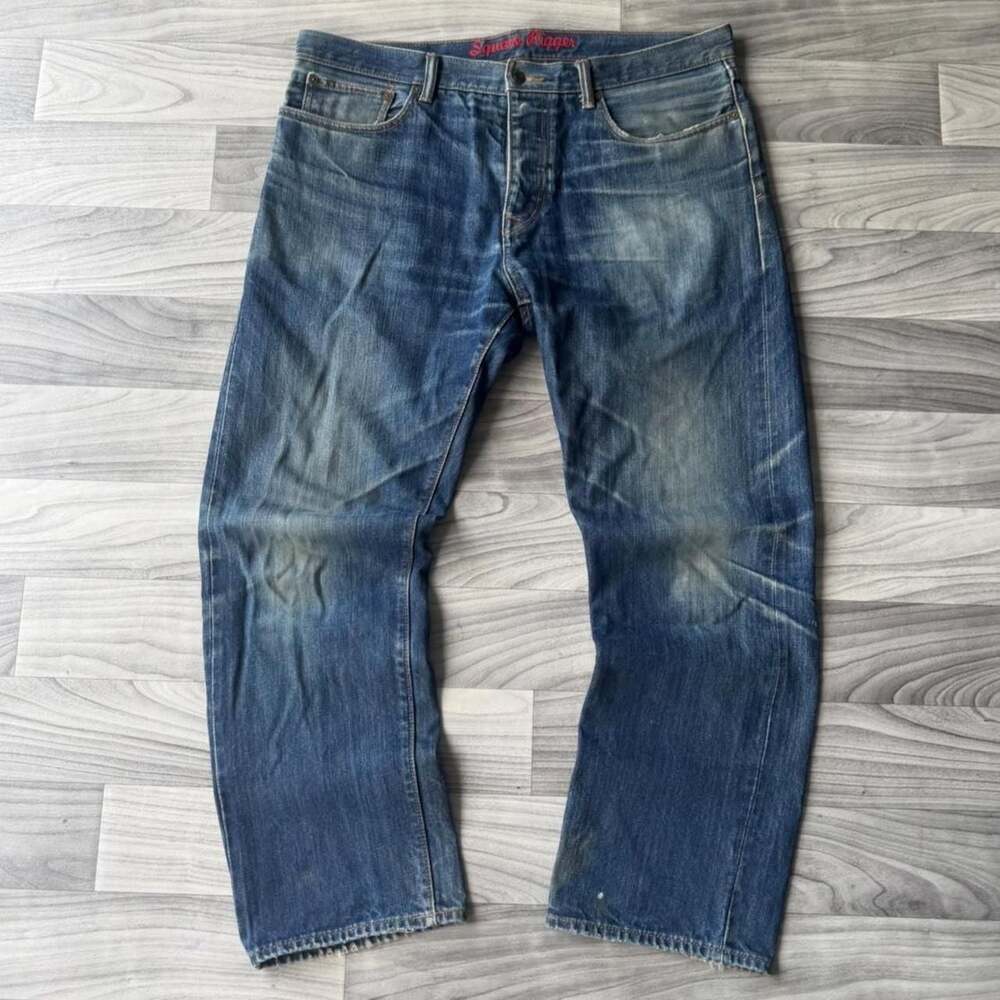 Square Rigger Blue Denim Jeans Mens 38